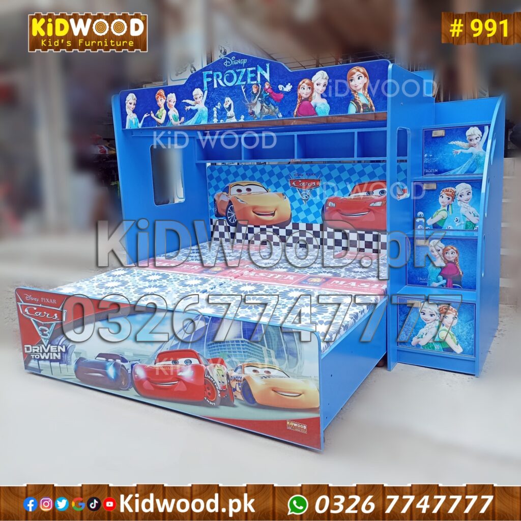 Bunk Bed For Girls Kid Wood