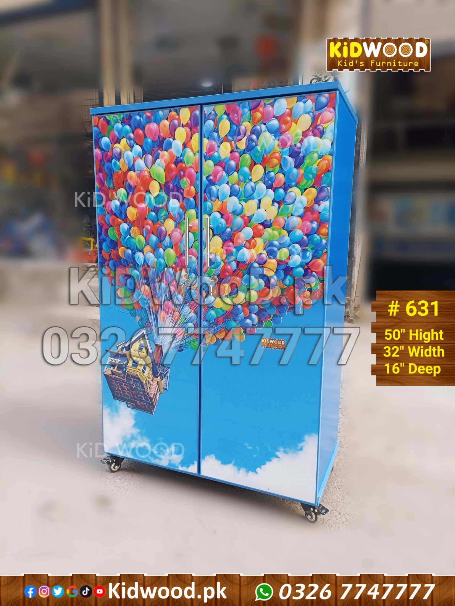 Baby Cupboard Balloon – Kid Wood