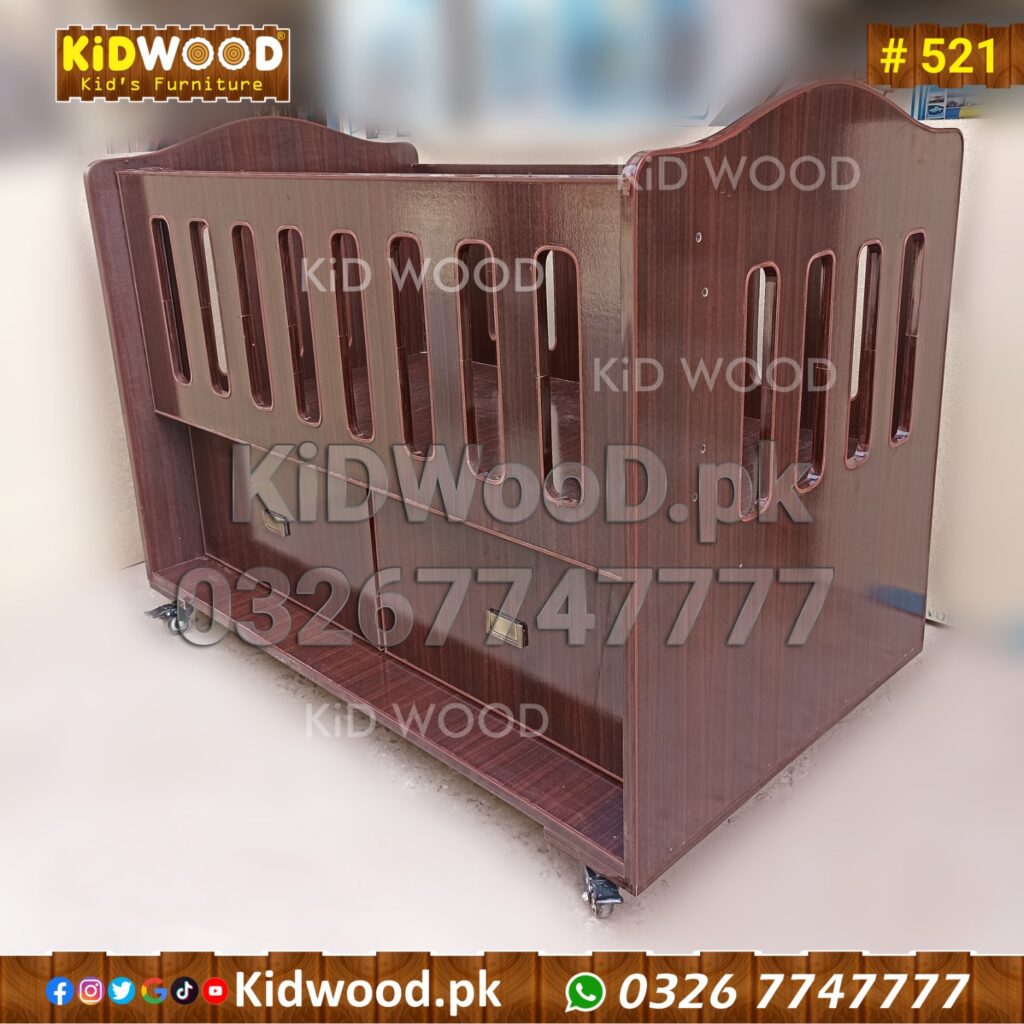 Baby cot with drawer 521 Pepsi Kid Wood